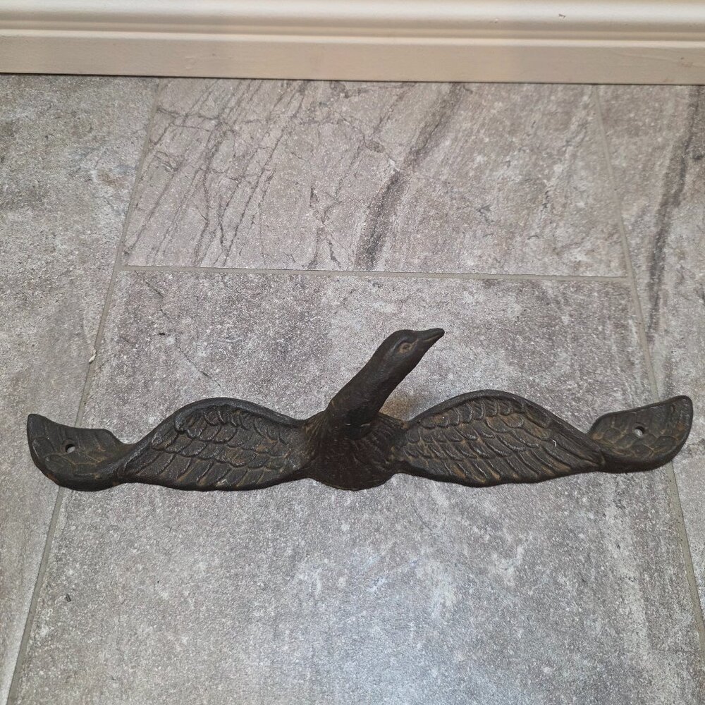 Vintage Cast Iron Bird eagle 13.5 inches